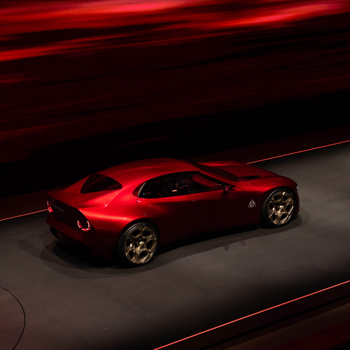2026 Alfa Romeo Cuorerosso Concept Top View